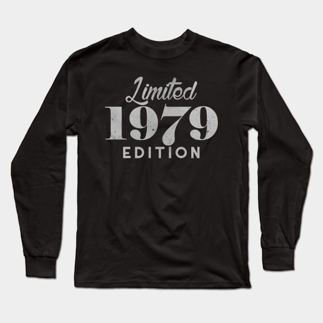 Limited 1979 40 Years Old Birthday Edition 40th 2019 Long Sleeve T-Shirt by charlescheshire